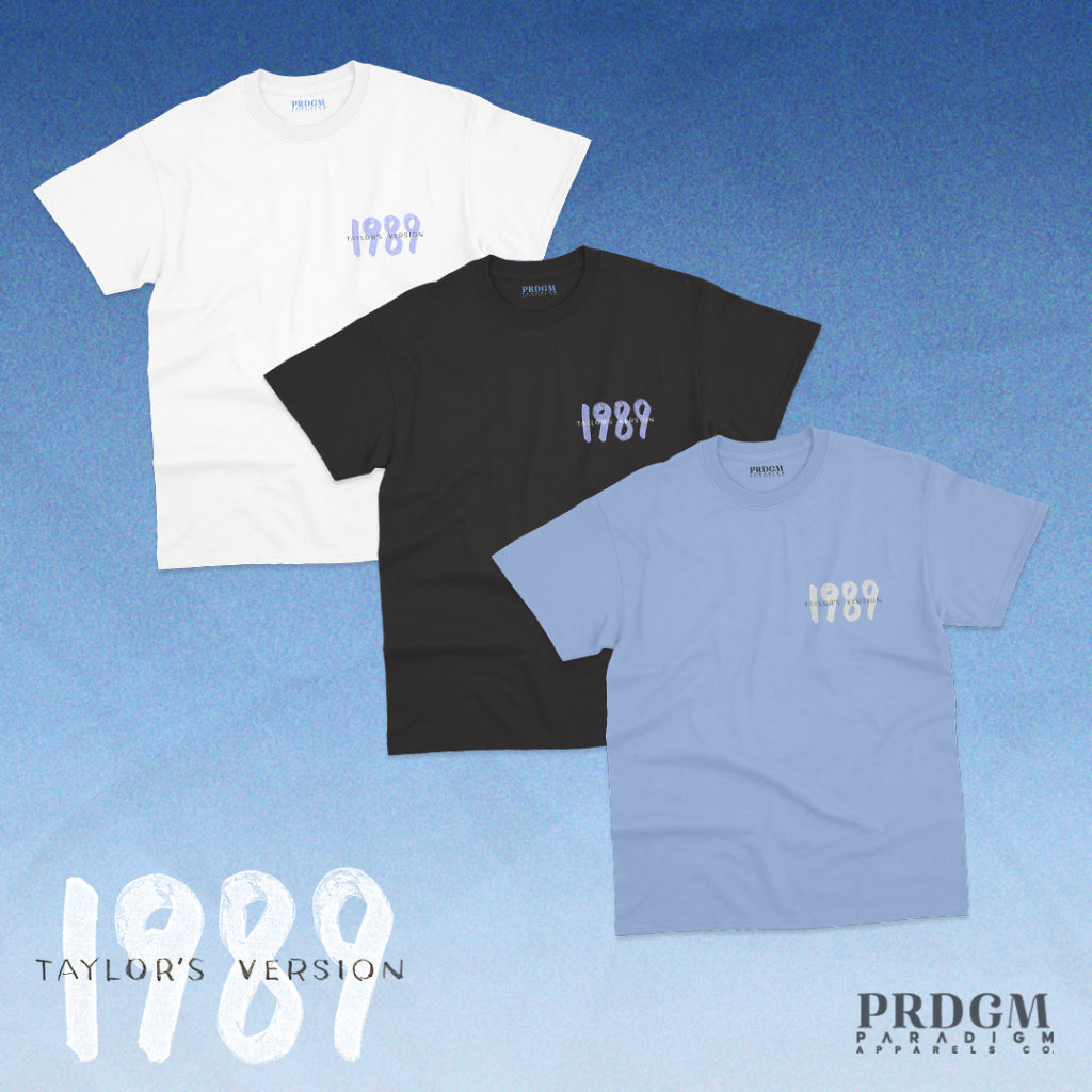 TAYLOR SWIFT TEES Collection | 1989 small logo | Taylors Version T-shirt