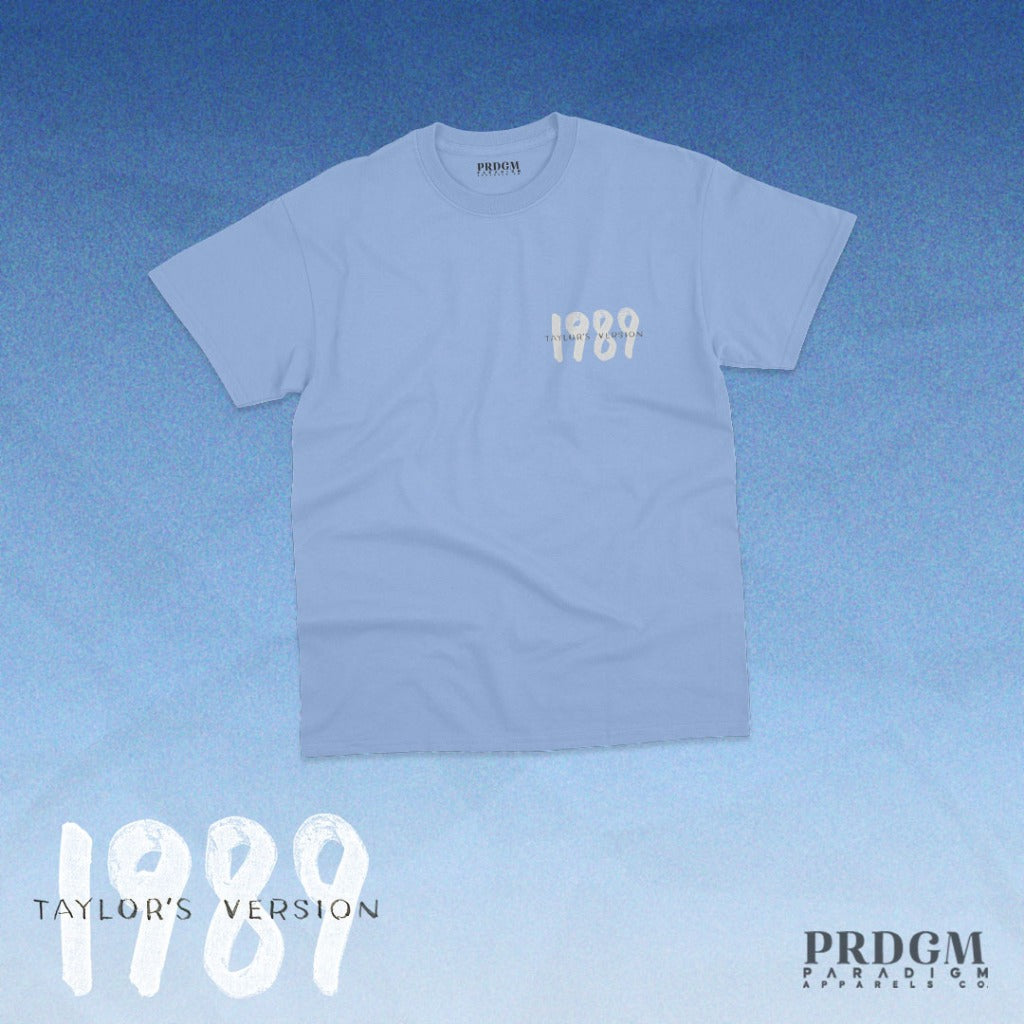 TAYLOR SWIFT TEES Collection | 1989 small logo | Taylors Version T-shirt