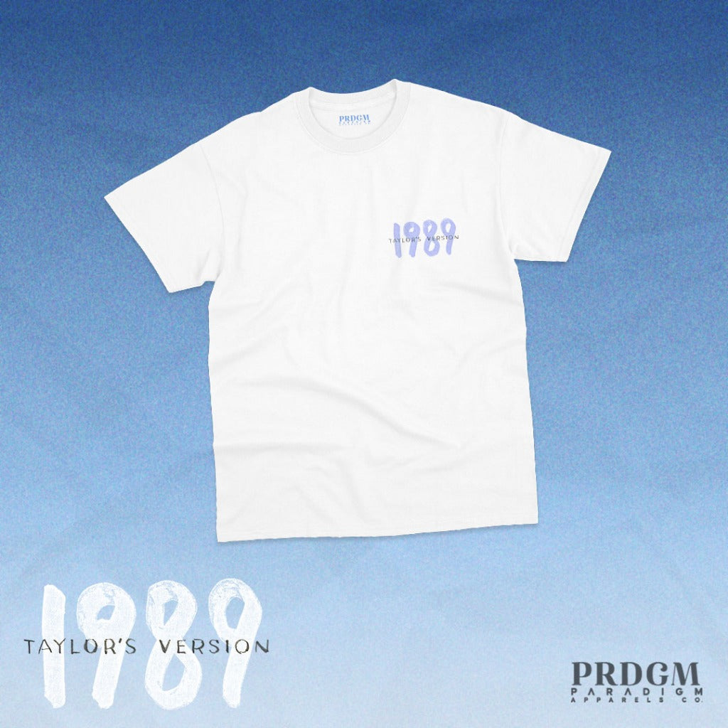 TAYLOR SWIFT TEES Collection | 1989 small logo | Taylors Version T-shirt