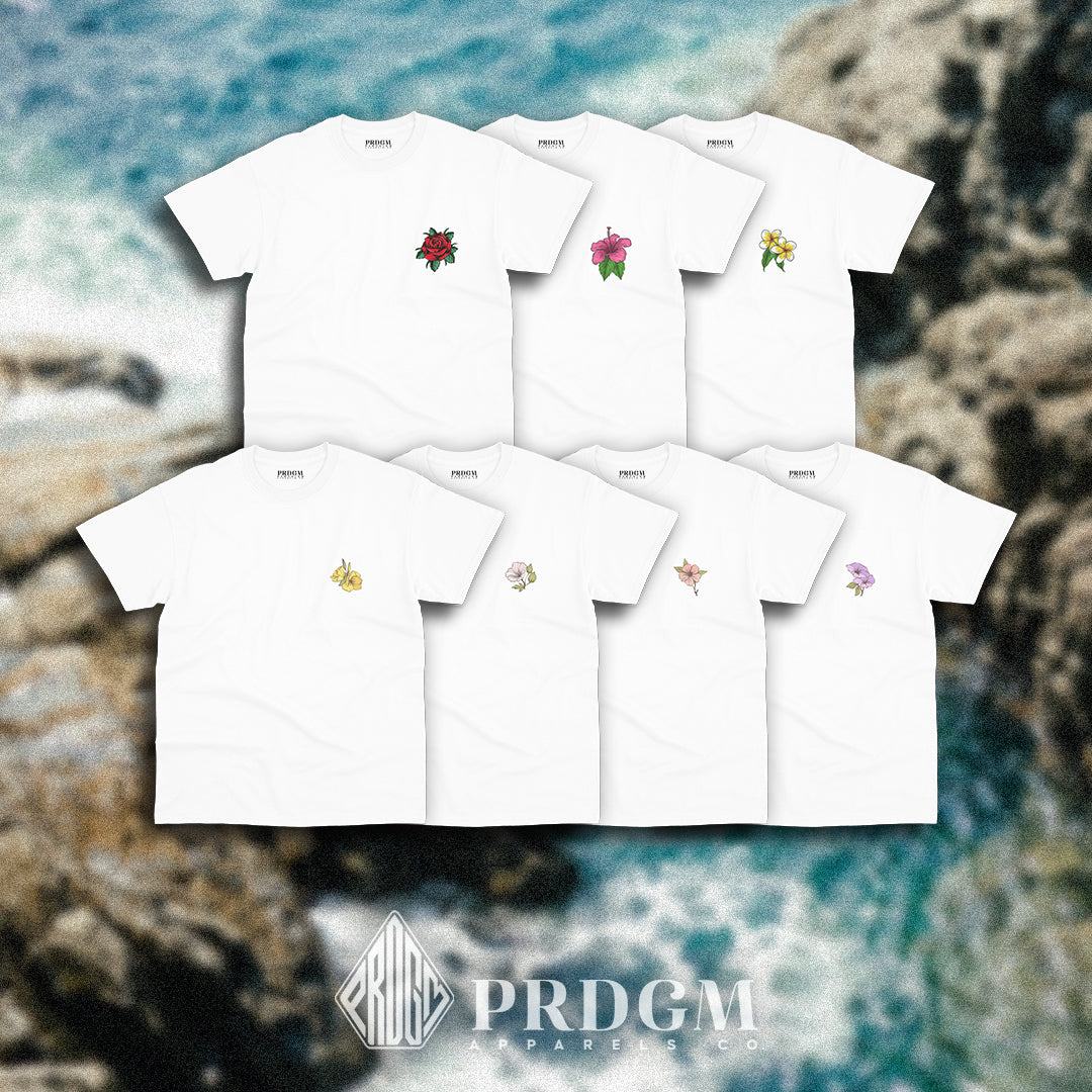 MINIMAL FLOWER TEES | Aesthetic minimal t-shirt designs