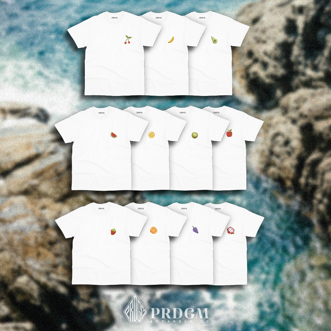 MINIMAL FRUIT TEES | Aesthetic minimal t-shirt designs