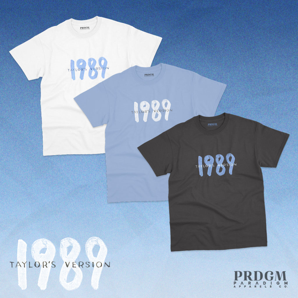 TAYLOR SWIFT TEES Collection | 1989 BIG logo | Taylors Version T-shirt