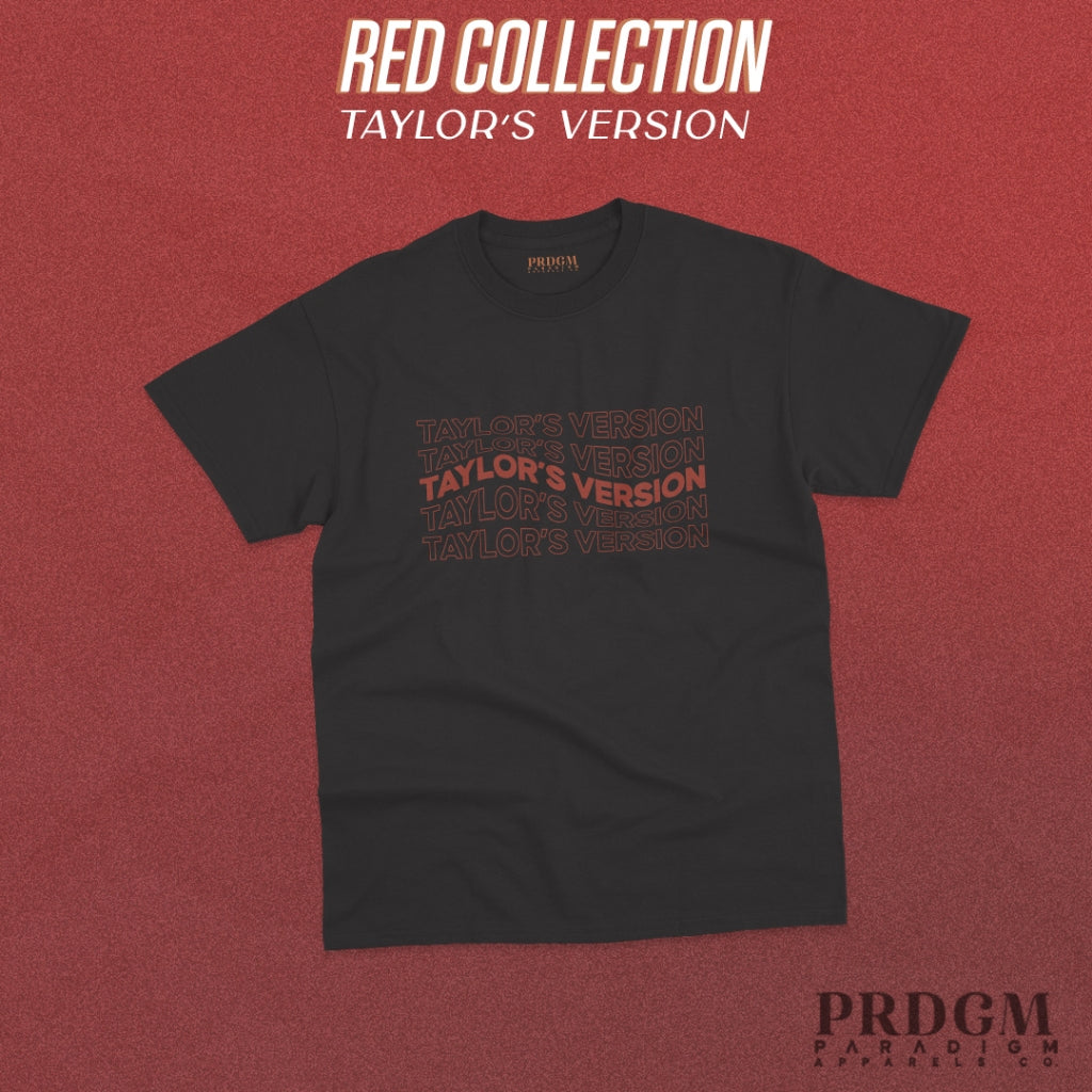 TAYLOR SWIFT TEES Collection |Red Taylors Version T-shirts|AESTHETIC TSHIRTS