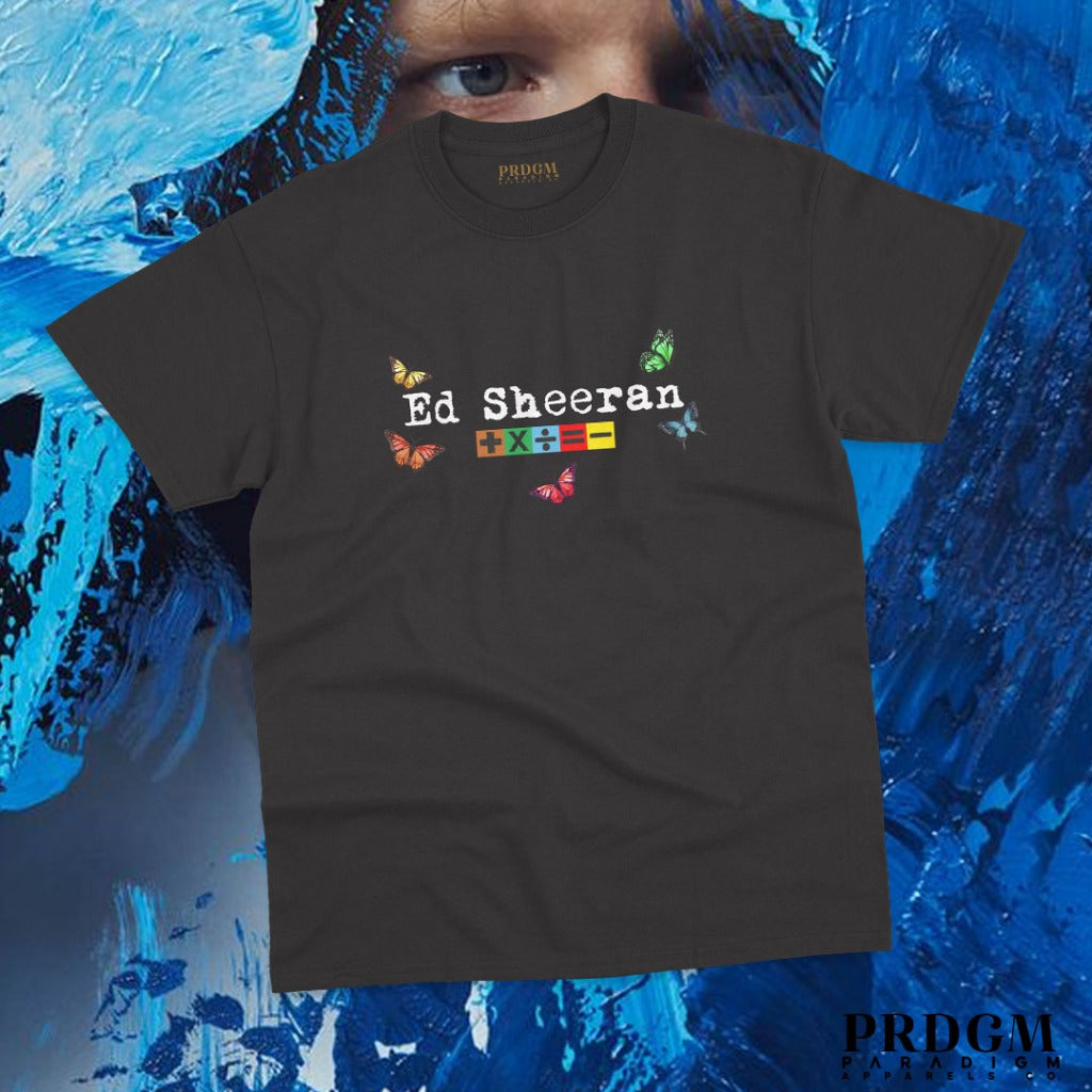 ED SHEERAN TEES collection | TEXT design| Mathematics Tour Tees