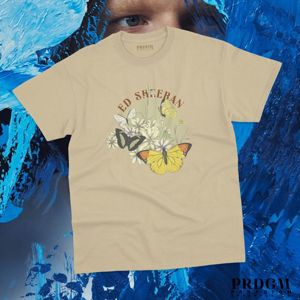 ED SHEERAN TEES collection | BUTTERFLY design| Mathematics Tour Tees