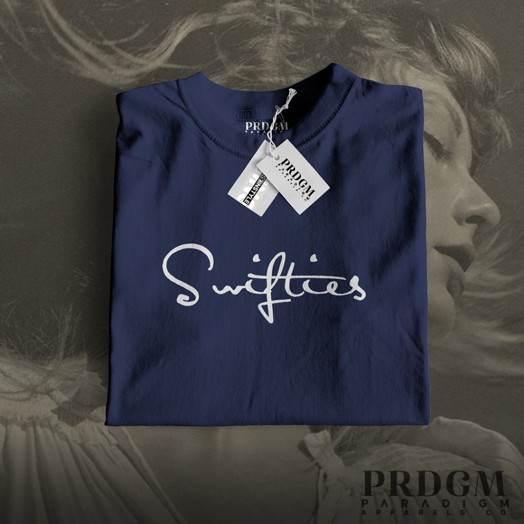 TAYLOR SWIFT SHIRTS | SWIFTIE COLLECTION CURSIVE TEXT  | Aesthetic minimal t-shirt designs