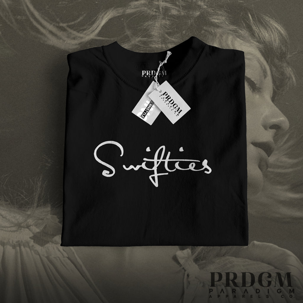 TAYLOR SWIFT SHIRTS | SWIFTIE COLLECTION CURSIVE TEXT  | Aesthetic minimal t-shirt designs