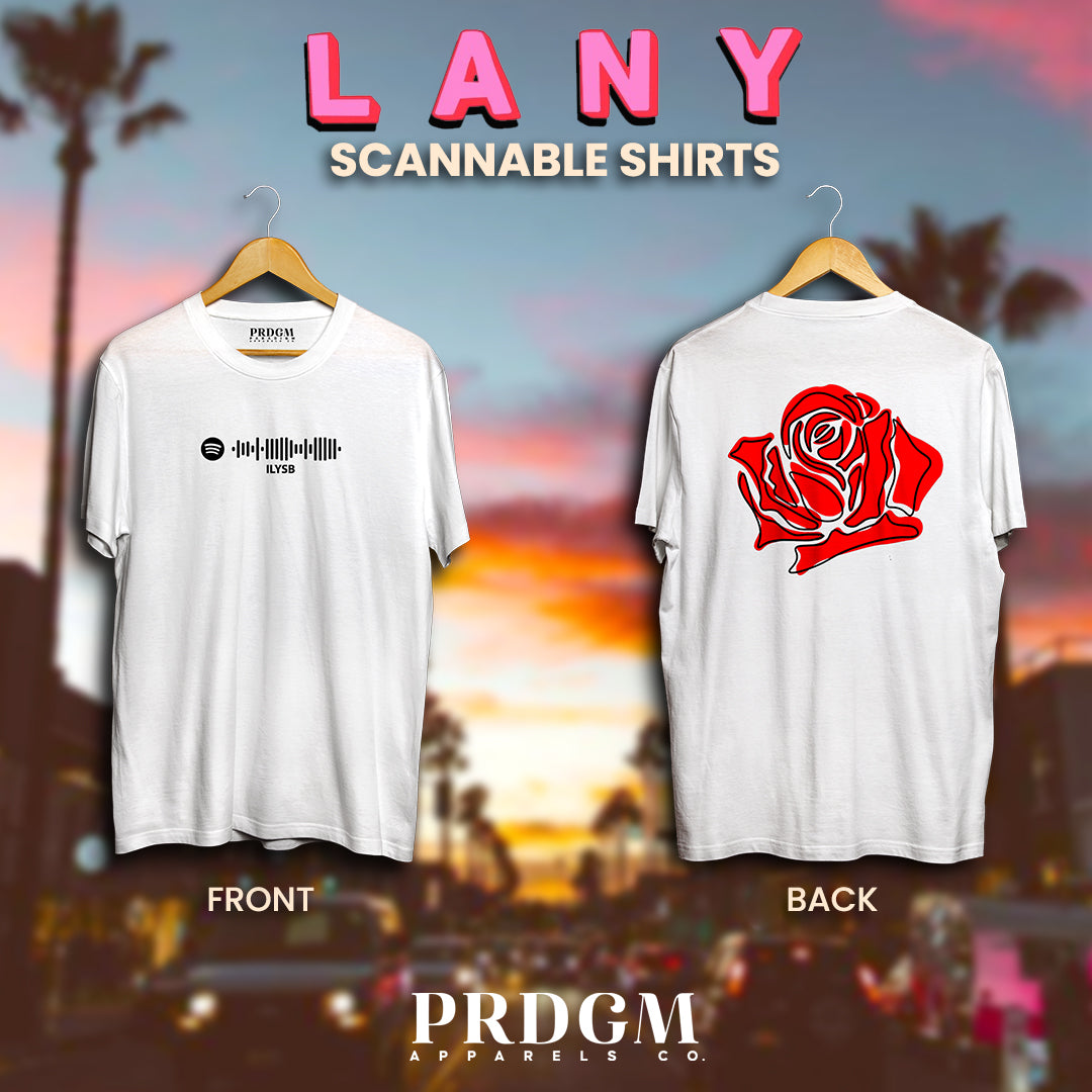 LANY SCANNABLE TEES | Aesthetic minimal t-shirt designs