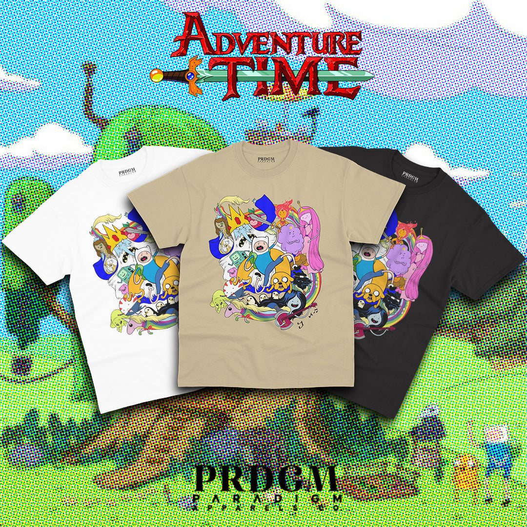 ADVENTURE TIME FAM TEES | Aesthetic minimal t-shirt designs