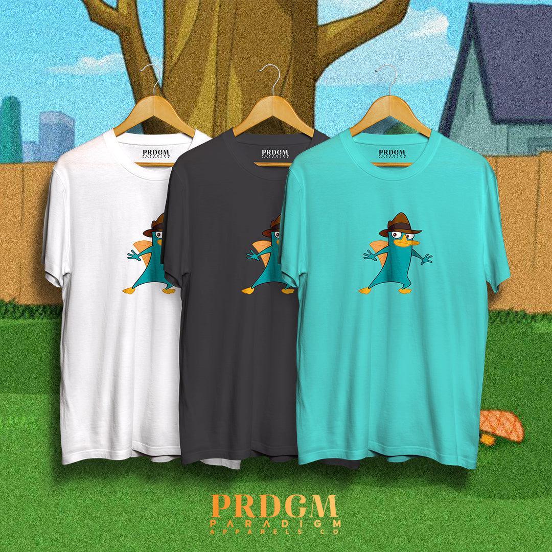 AGENT PERRY THE PLATYPUS TEES | Aesthetic minimal t-shirt designs