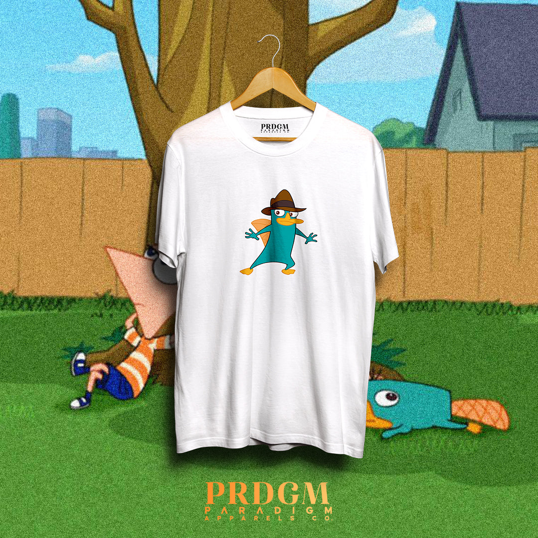 AGENT PERRY THE PLATYPUS TEES | Aesthetic minimal t-shirt designs