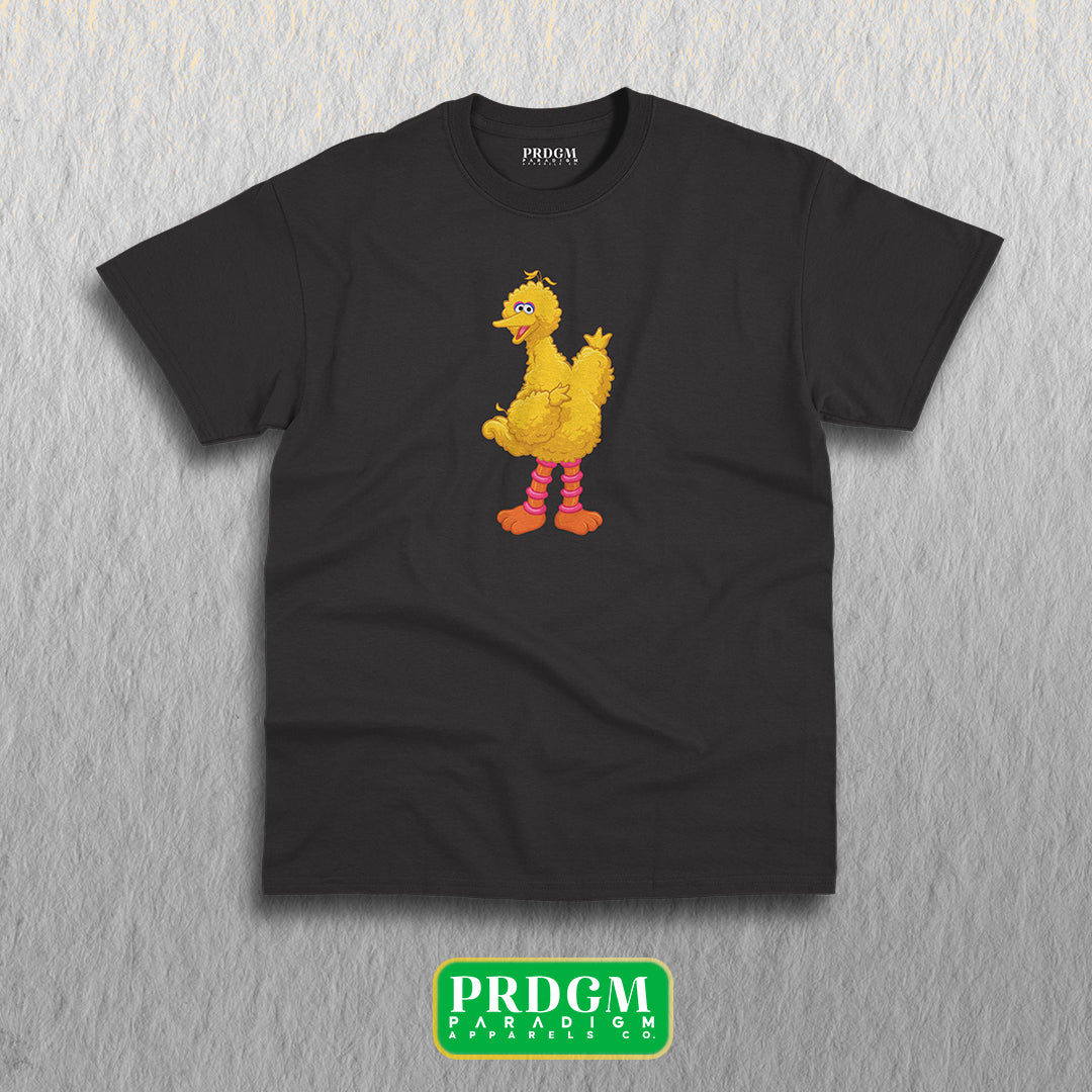 BIG BIRD SESAME STREET TEES | Aesthetic minimal t-shirt designs