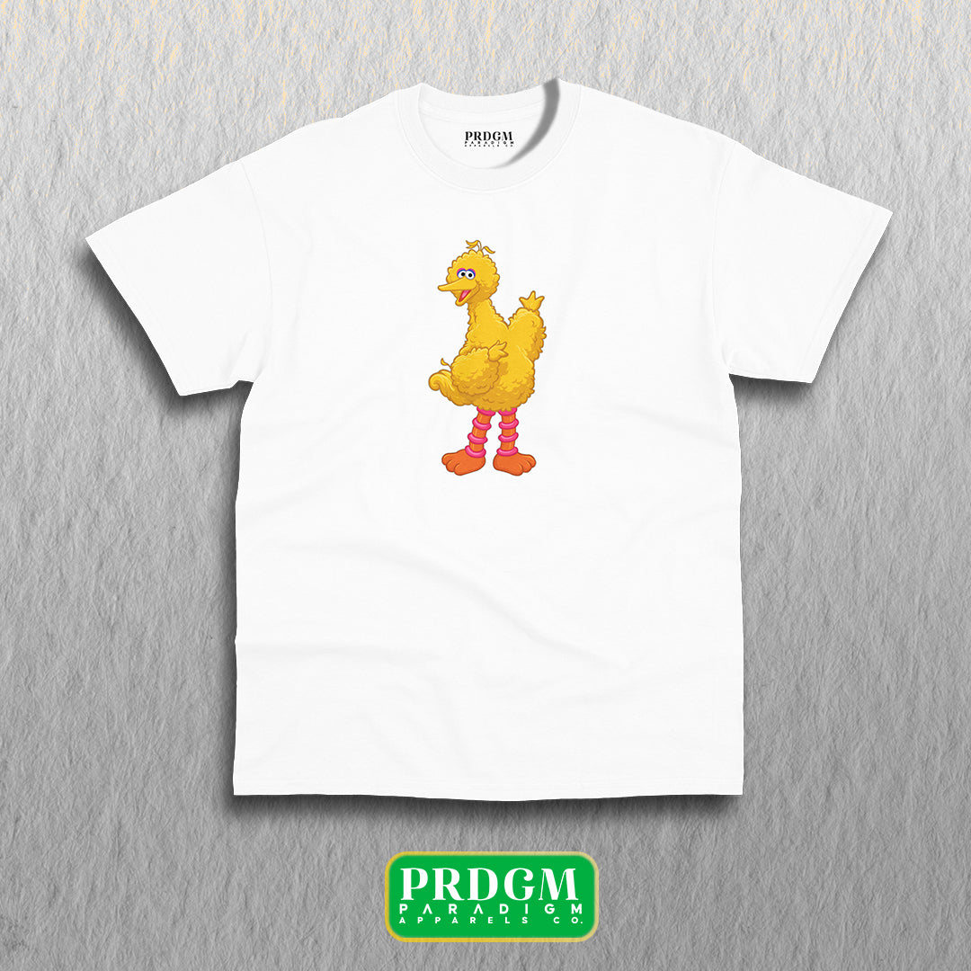 BIG BIRD SESAME STREET TEES | Aesthetic minimal t-shirt designs