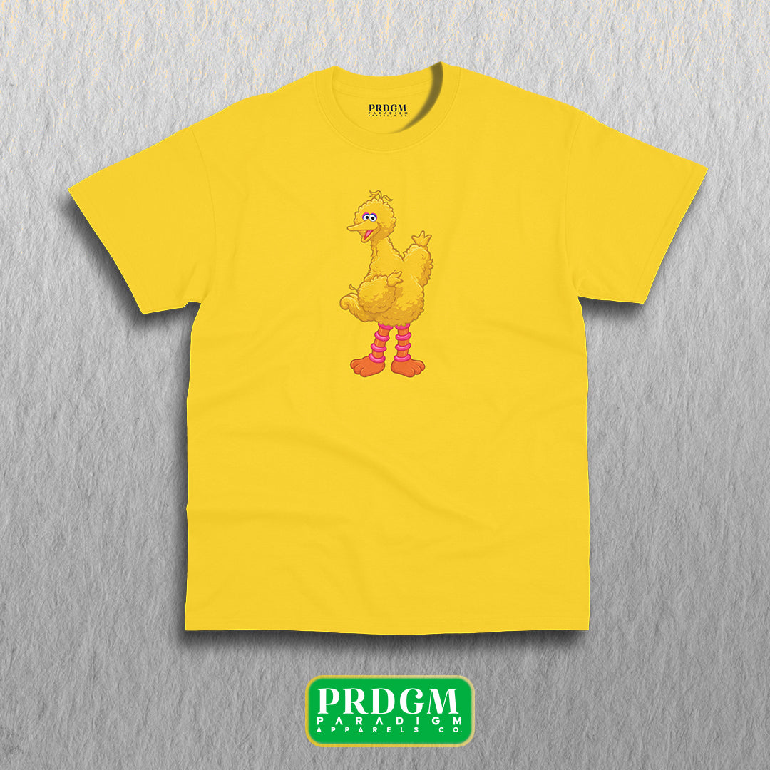 BIG BIRD SESAME STREET TEES | Aesthetic minimal t-shirt designs