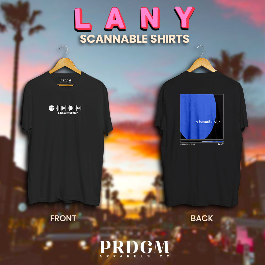 LANY SCANNABLE TEES | Aesthetic minimal t-shirt designs