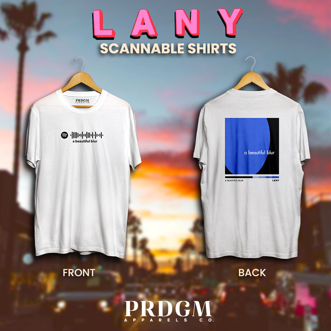 LANY SCANNABLE TEES | Aesthetic minimal t-shirt designs