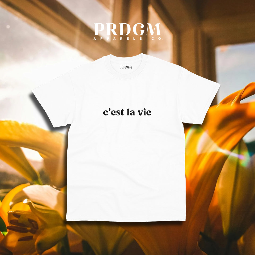 C EST LA VIE TEES | Aesthetic minimal t-shirt designs