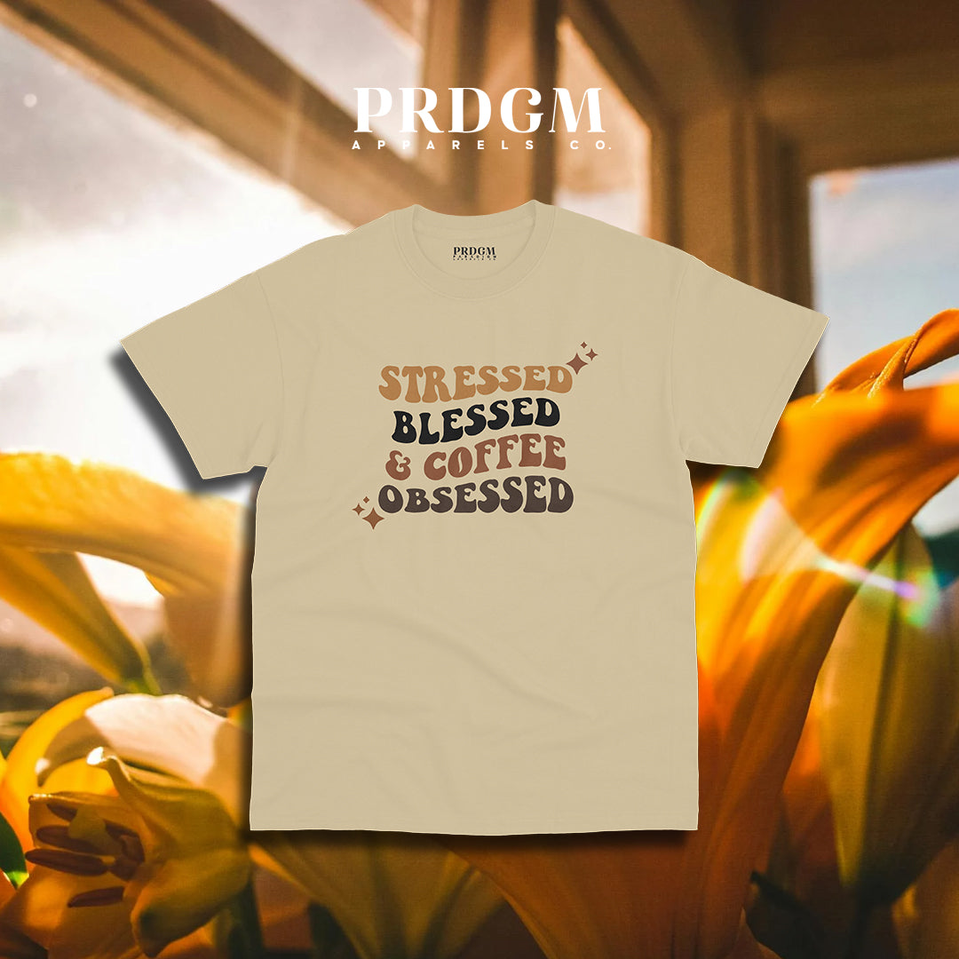 COFFEE OBSESSED TEES | Aesthetic minimal t-shirt designs