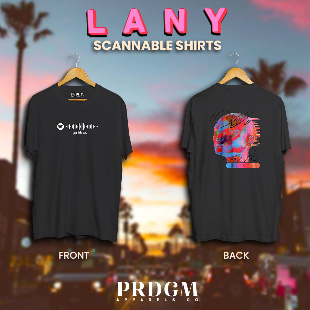 LANY SCANNABLE TEES | Aesthetic minimal t-shirt designs