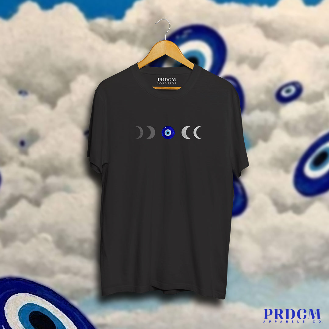 EVIL EYE MOON PHASES TEES | Aesthetic minimal t-shirt designs