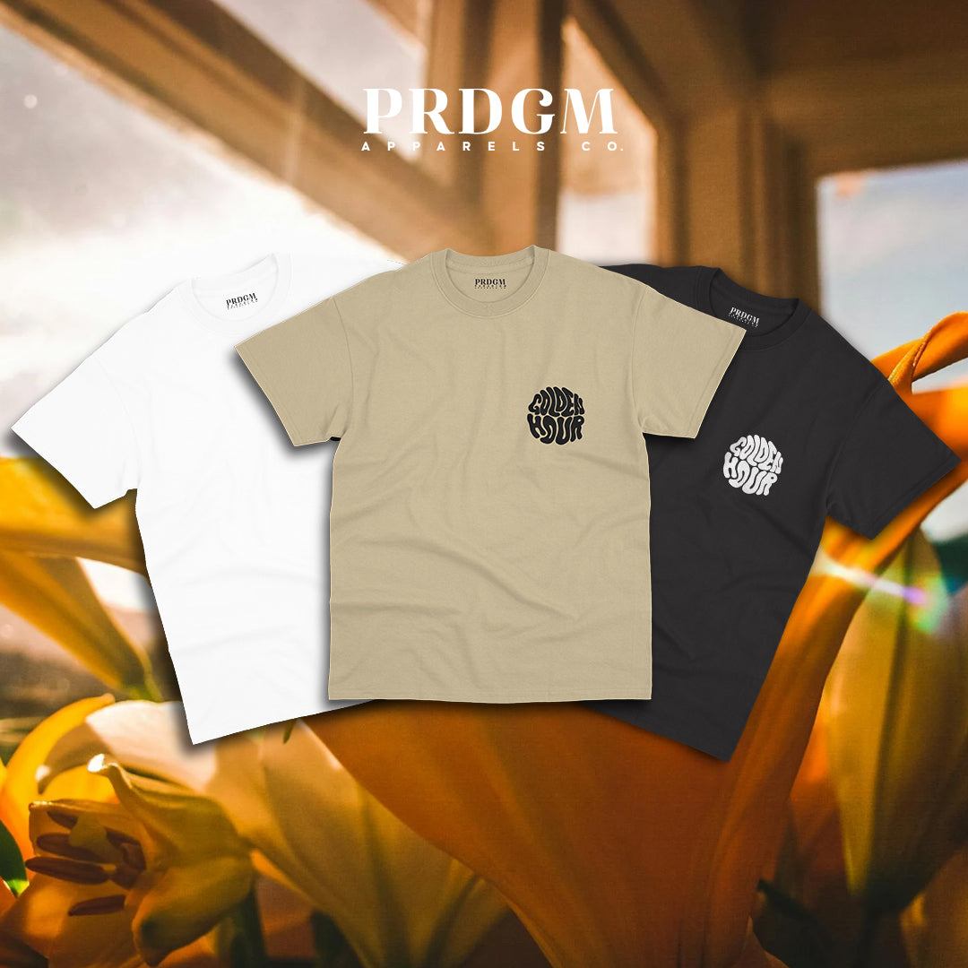 GOLDEN HOUR TEES | Aesthetic minimal t-shirt designs