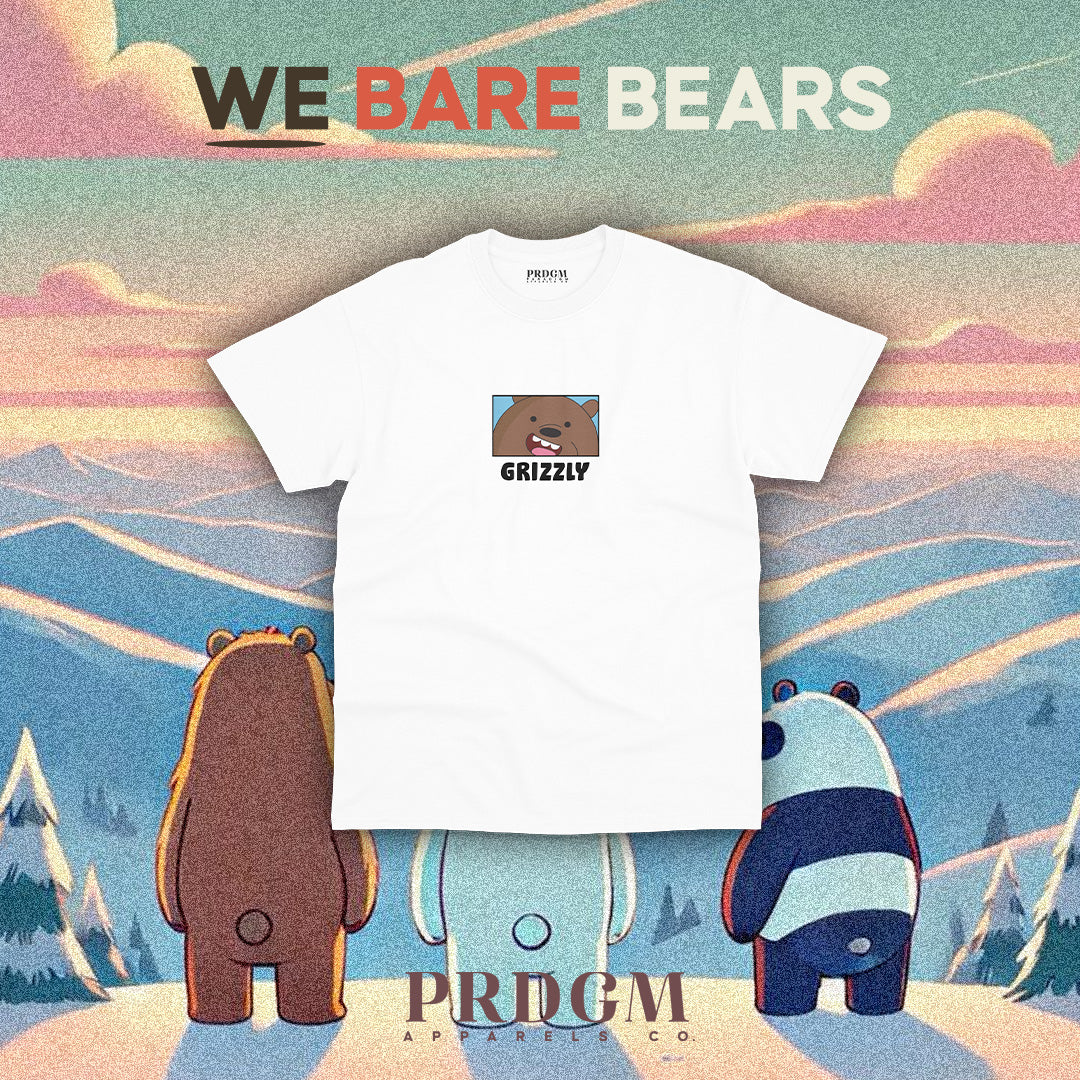 GRIZZLY BEAR TEES | Aesthetic minimal t-shirt designs