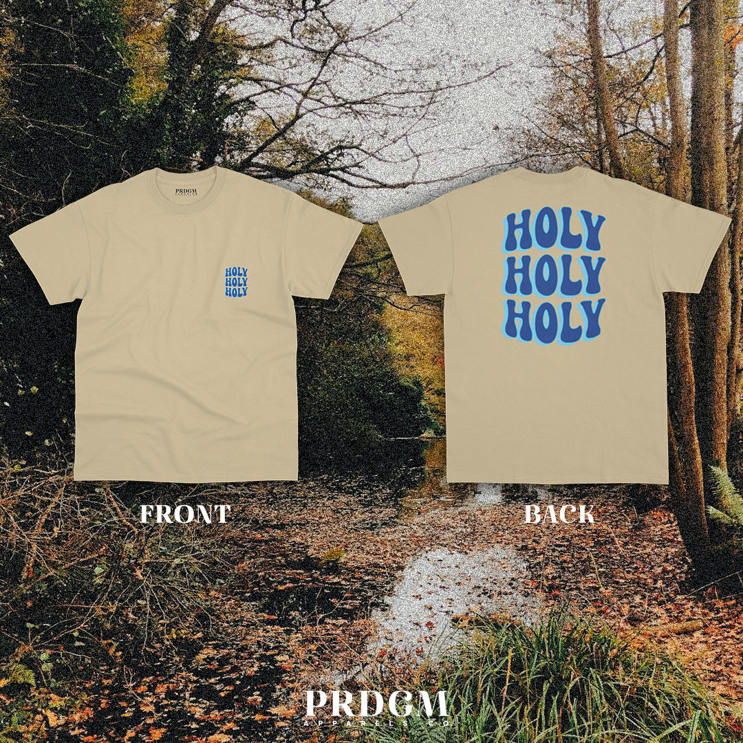 HOLY HOLY HOLY TEES | Aesthetic minimal t-shirt designs