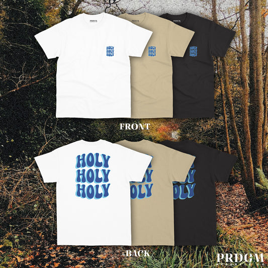 HOLY HOLY HOLY TEES | Aesthetic minimal t-shirt designs