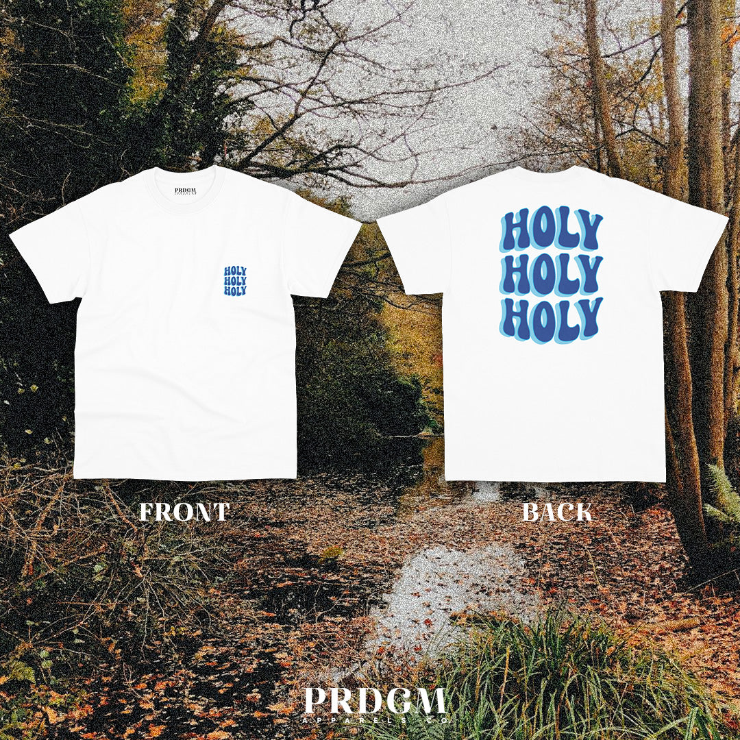 HOLY HOLY HOLY TEES | Aesthetic minimal t-shirt designs