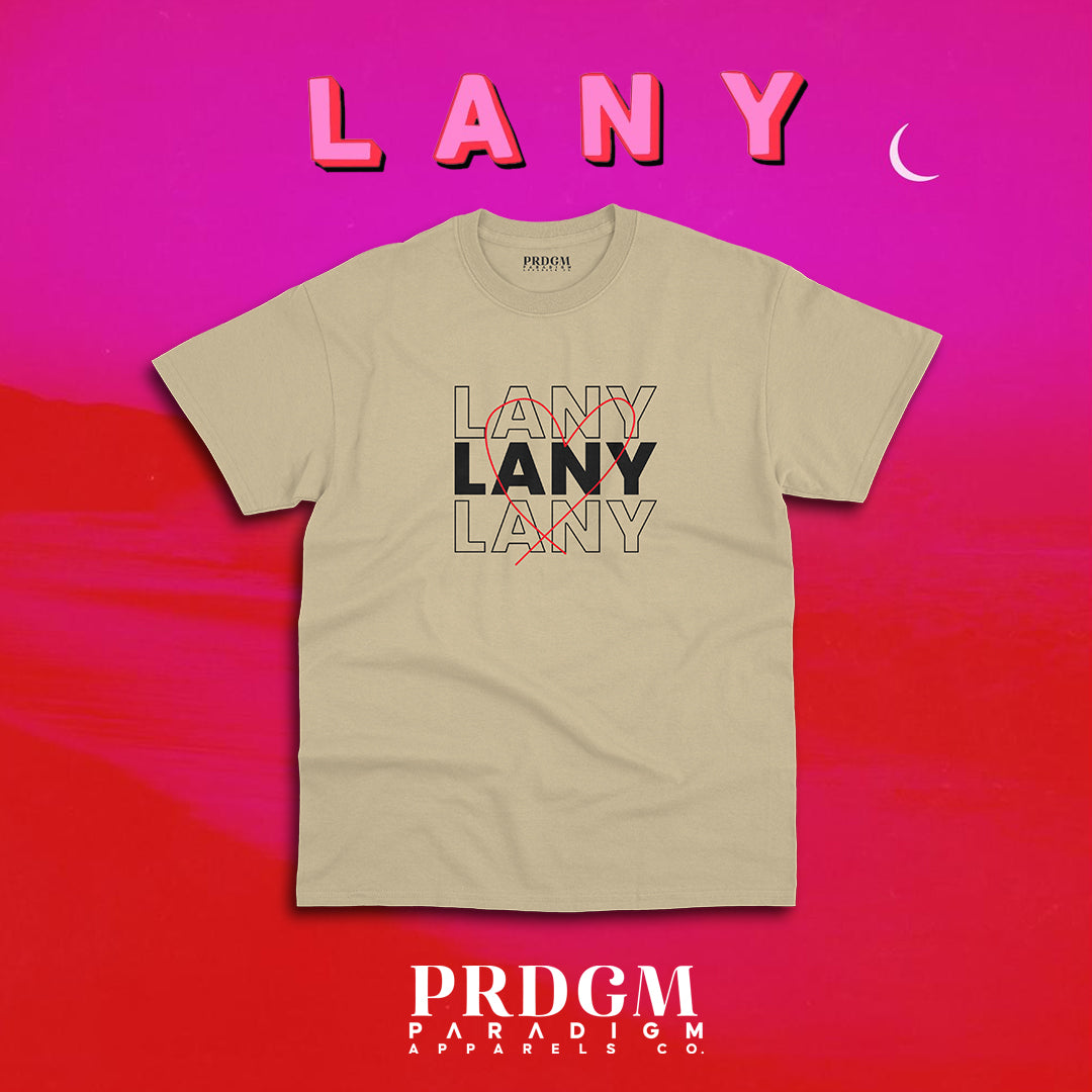 LANY HEART TEES | Aesthetic minimal t-shirt designs