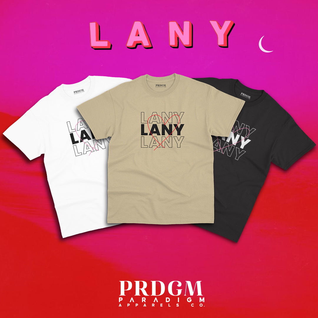 LANY HEART TEES | Aesthetic minimal t-shirt designs