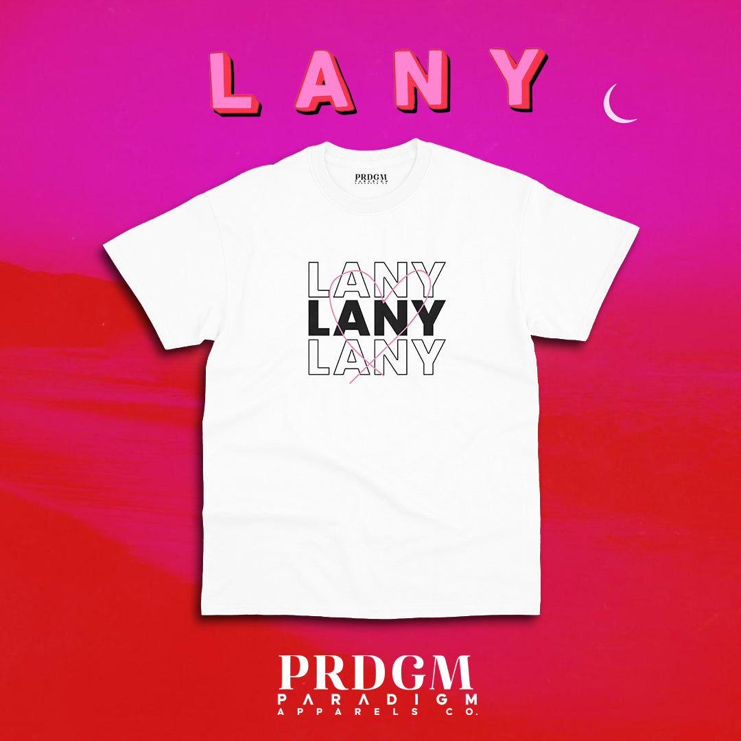 LANY HEART TEES | Aesthetic minimal t-shirt designs