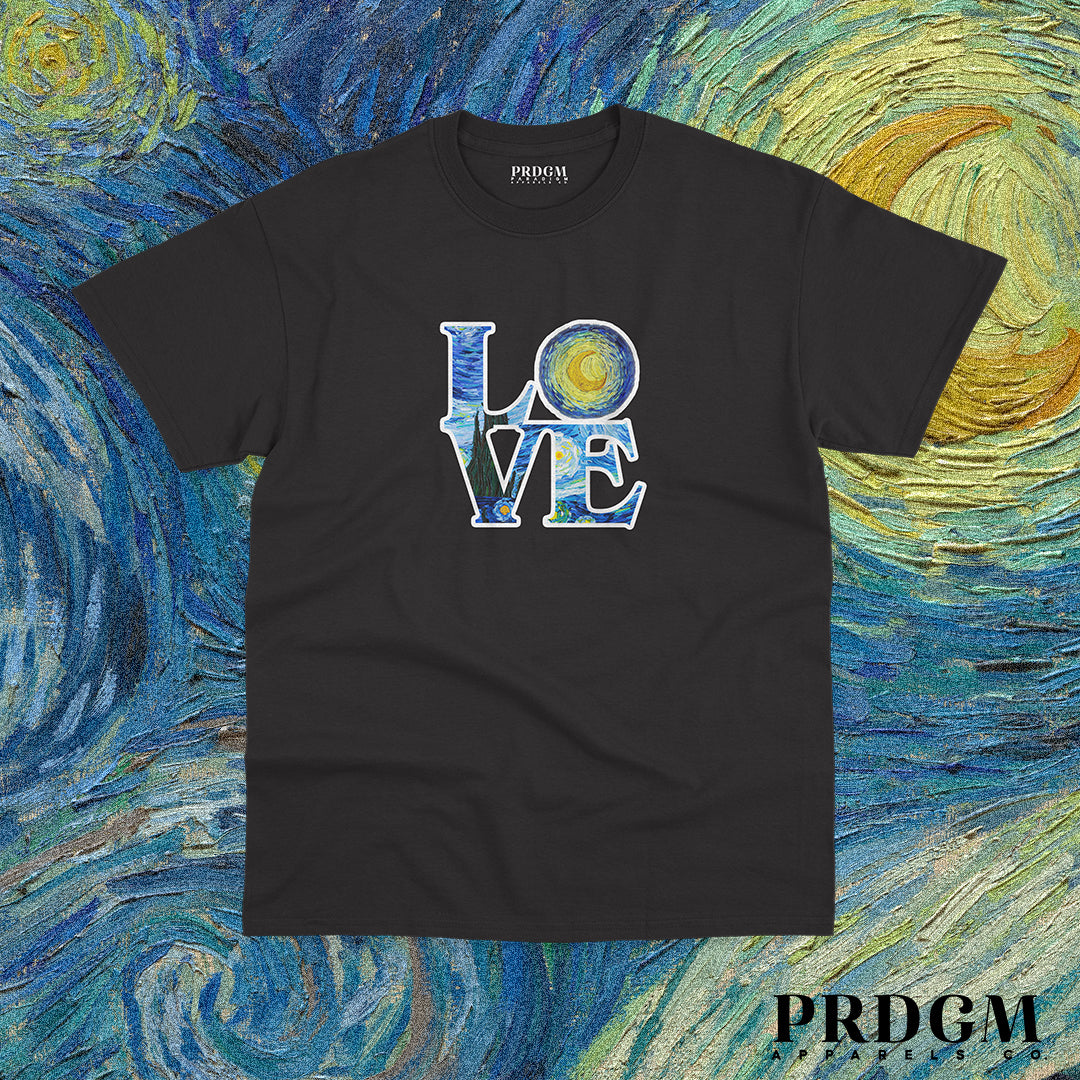 LOVE VAN GOGH TEES | Aesthetic minimal t-shirt designs