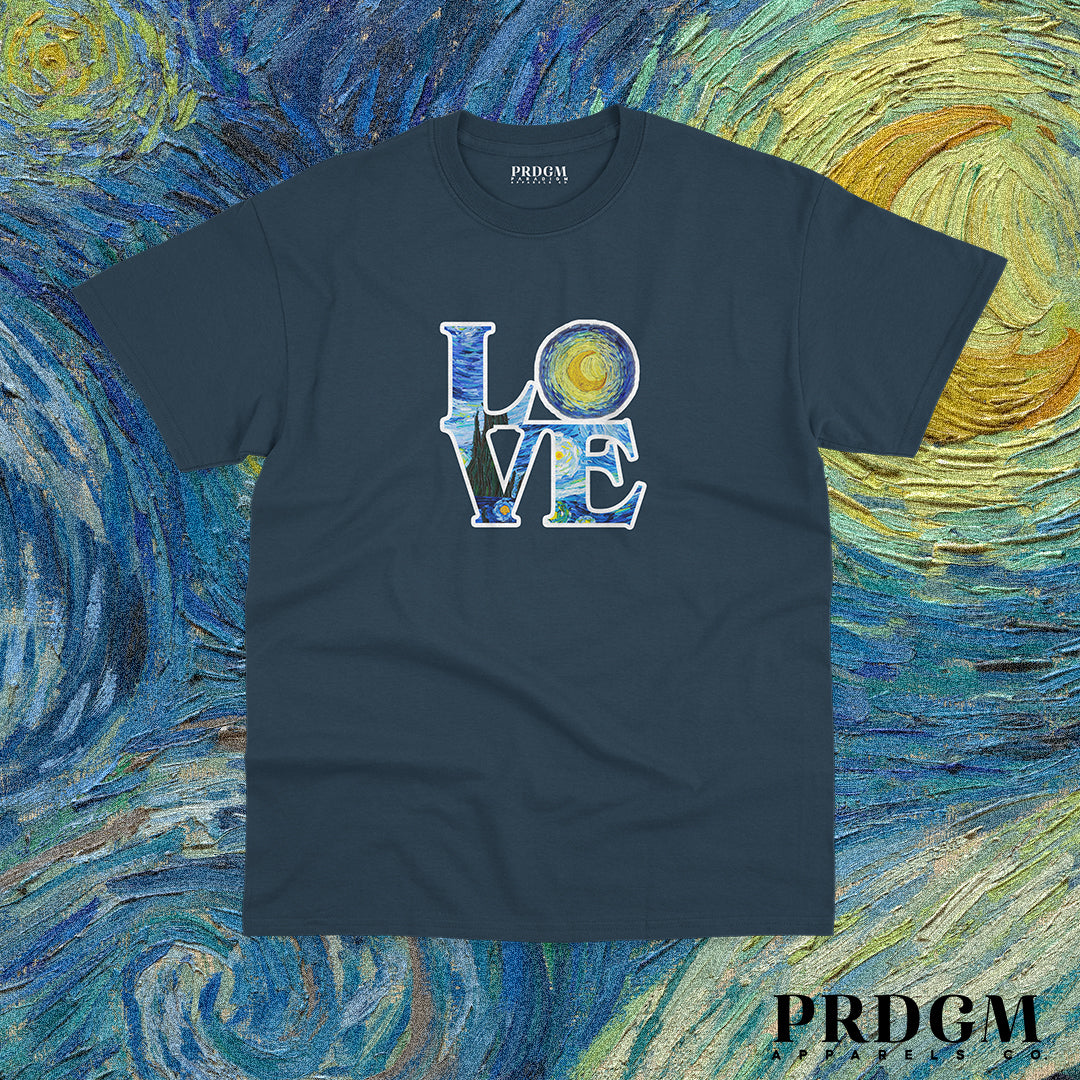 LOVE VAN GOGH TEES | Aesthetic minimal t-shirt designs