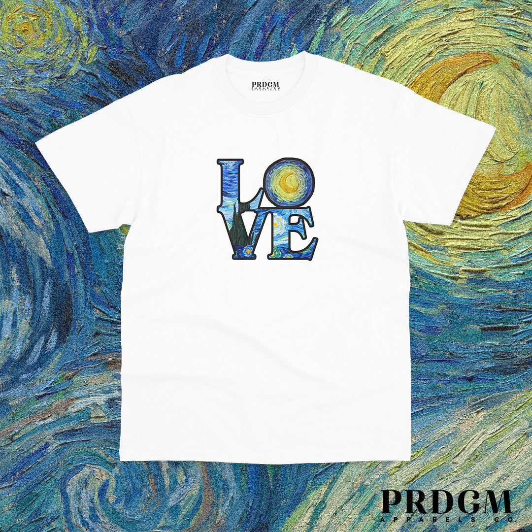 LOVE VAN GOGH TEES | Aesthetic minimal t-shirt designs