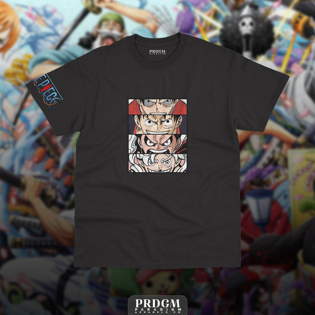 ONE PIECE LUFFY TEES | Aesthetic minimal t-shirt designs