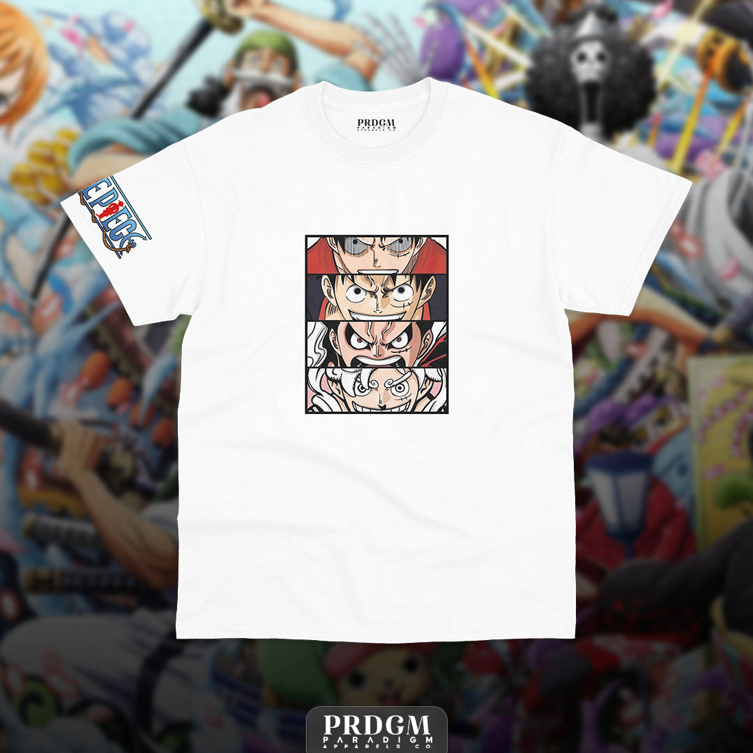 ONE PIECE LUFFY TEES | Aesthetic minimal t-shirt designs