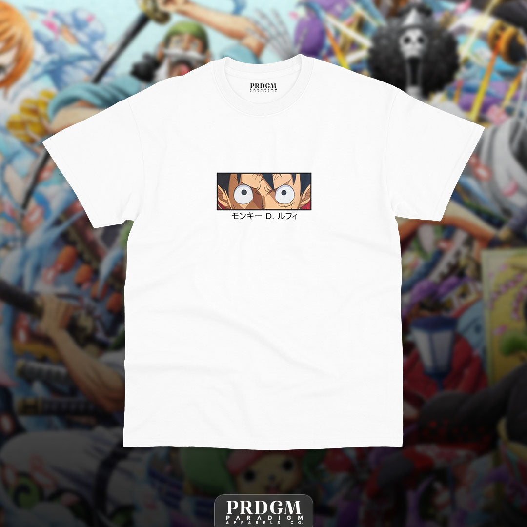 ONE PIECE LUFFY TEES | Aesthetic minimal t-shirt designs