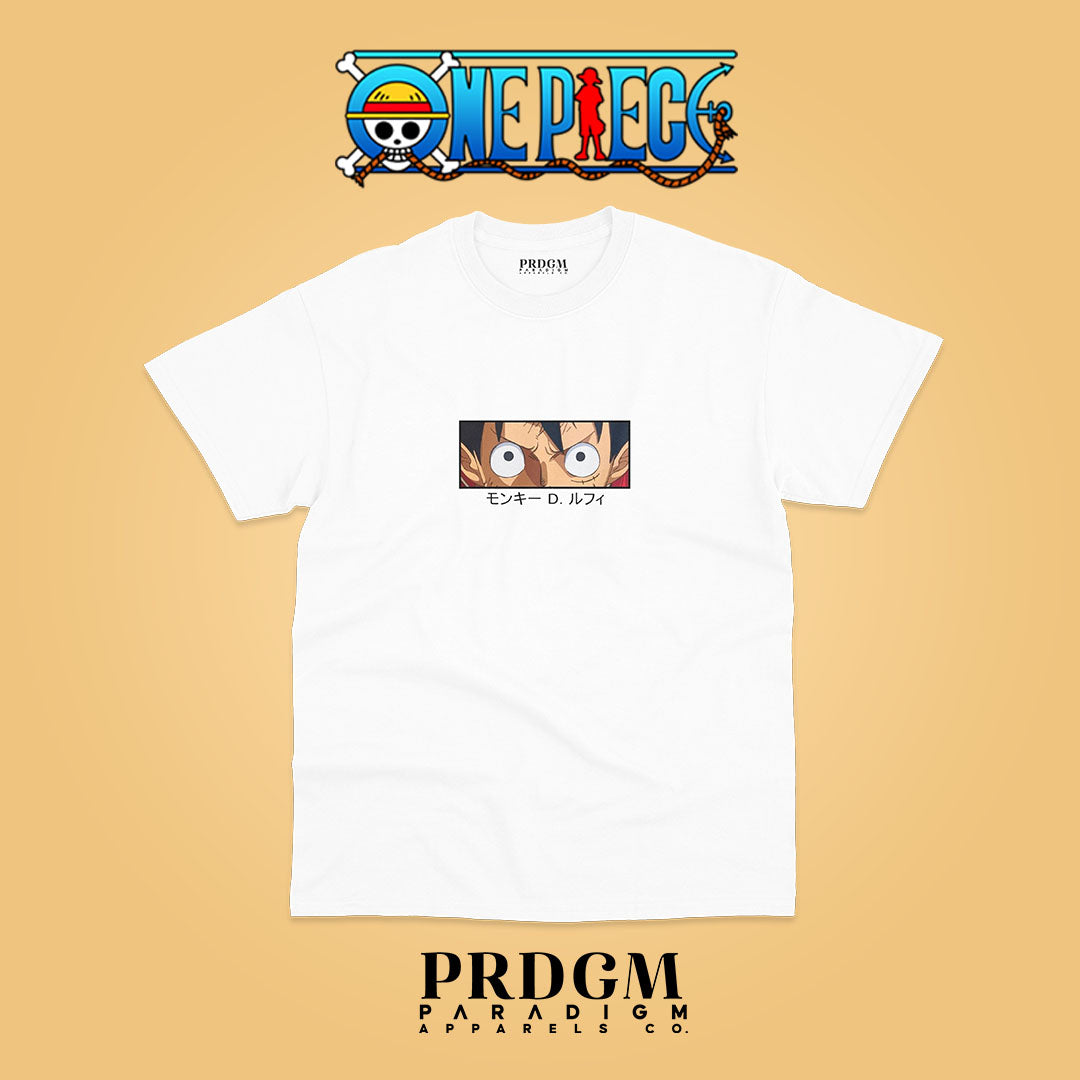 LUFFY ONE PIECE | Aesthetic minimal t-shirt designs