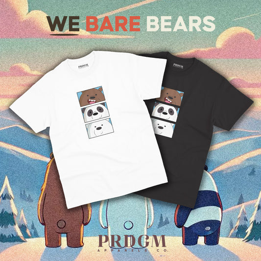 MINIMAL 3 BEARS TEES | Aesthetic minimal t-shirt designs