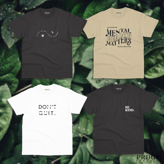 MINIMAL QUOTES TEES  | Aesthetic minimal t-shirt designs