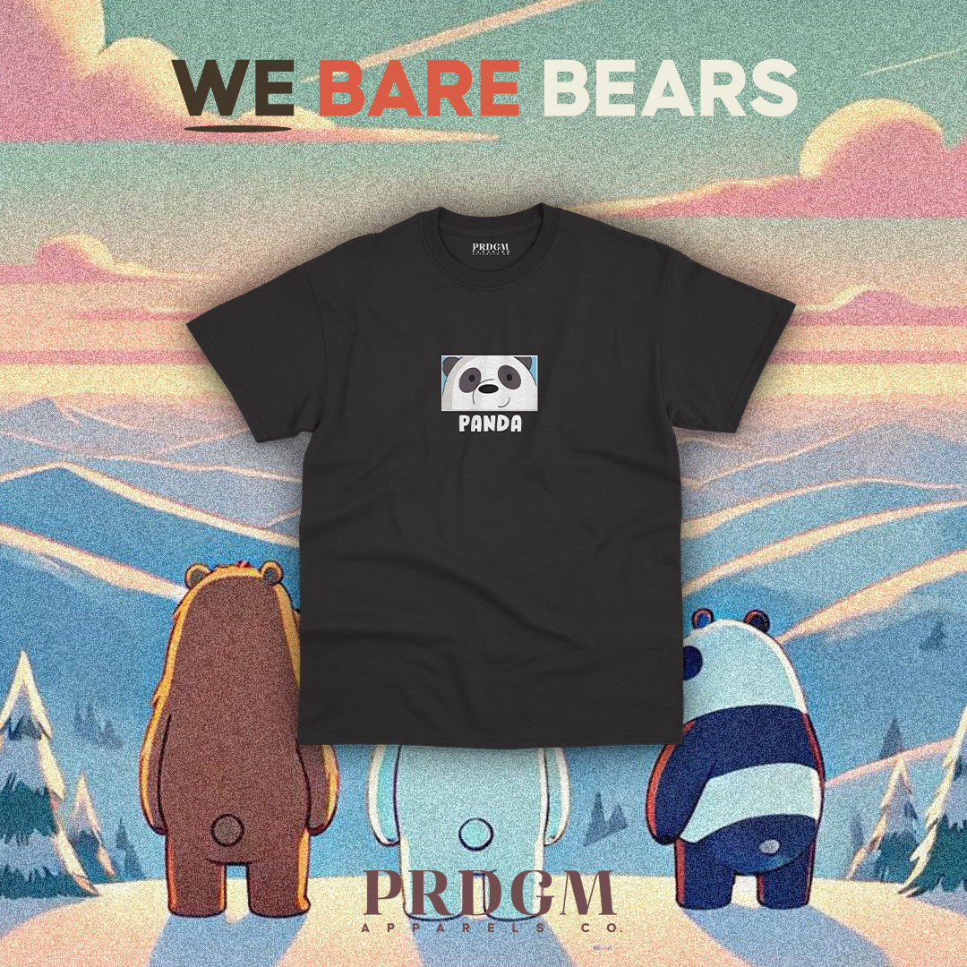 PANDA BEAR TEES | Aesthetic minimal t-shirt designs