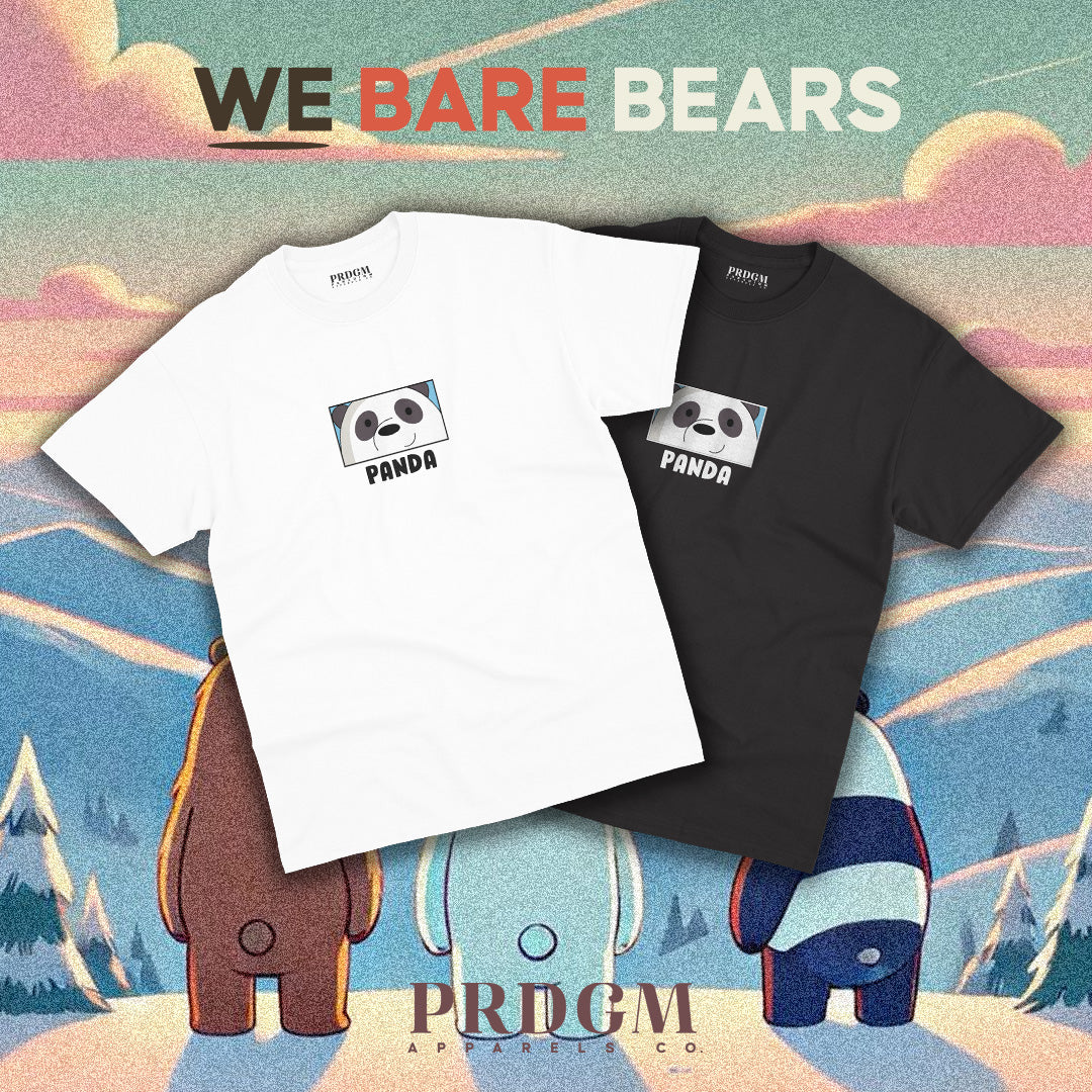 PANDA BEAR TEES | Aesthetic minimal t-shirt designs