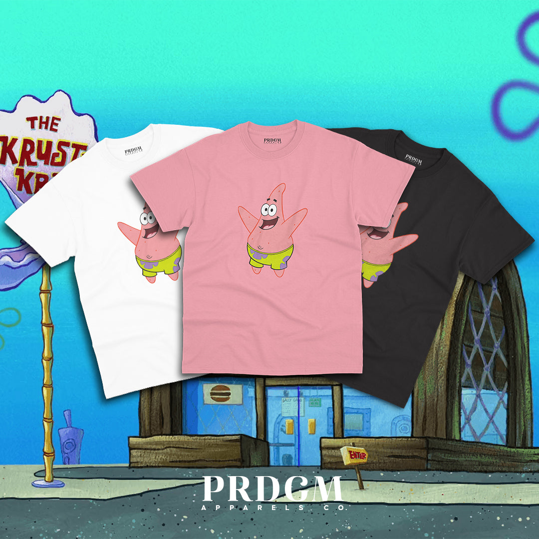 PATRICK STAR TEES | Aesthetic minimal t-shirt designs