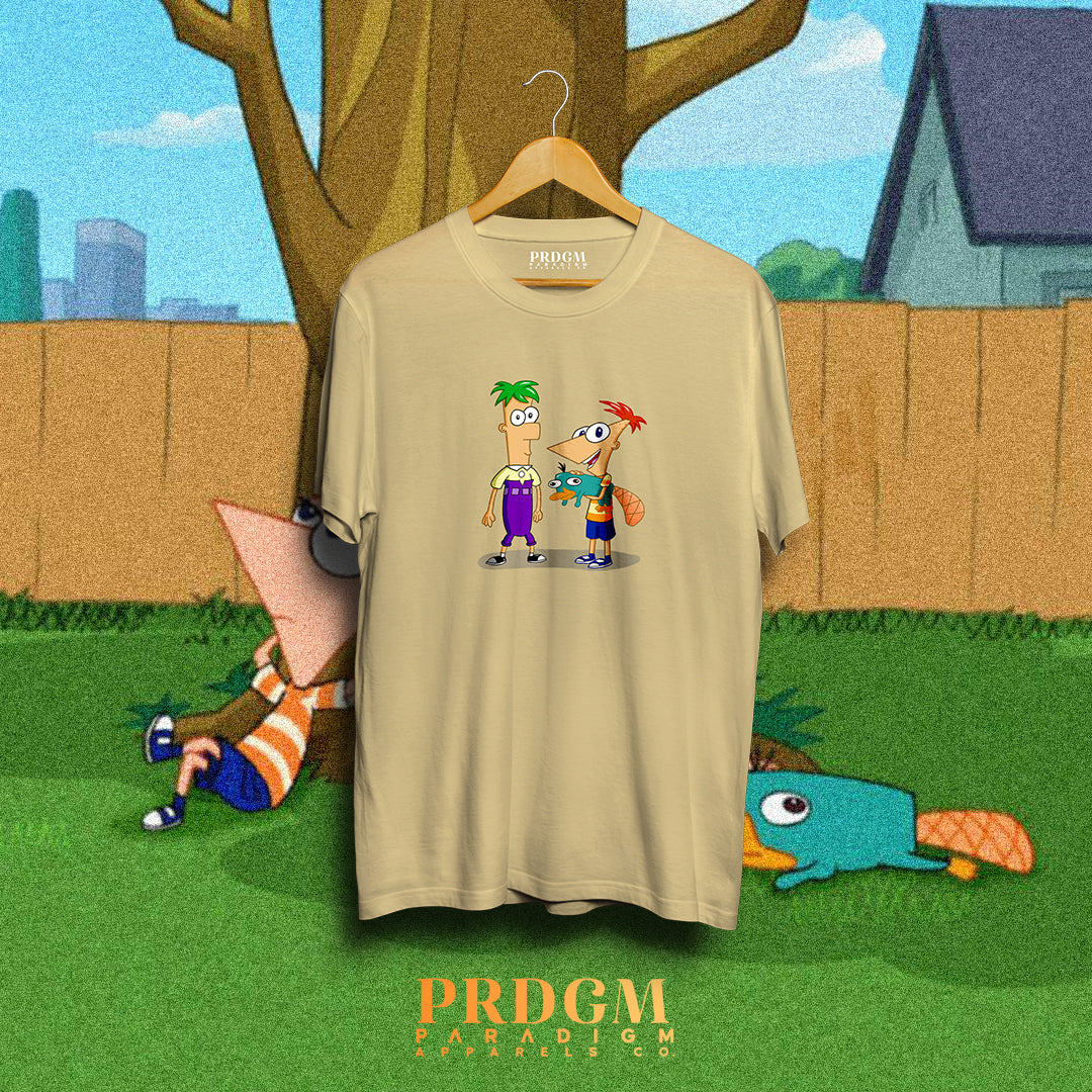 PHINEAS AND FERB TEES | Aesthetic minimal t-shirt designs