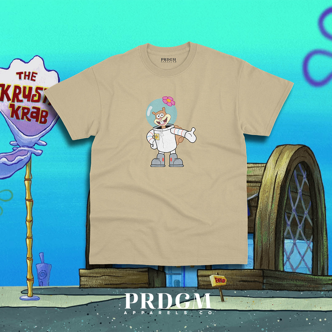 SANDY CHEEKS TEES | Aesthetic minimal t-shirt designs