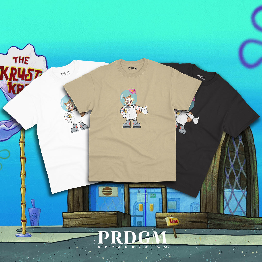 SANDY CHEEKS TEES | Aesthetic minimal t-shirt designs