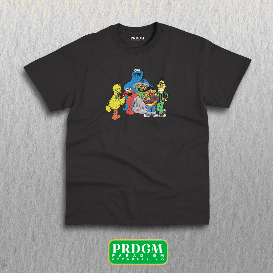 SESAME STREET GANG TEES | Aesthetic minimal t-shirt designs