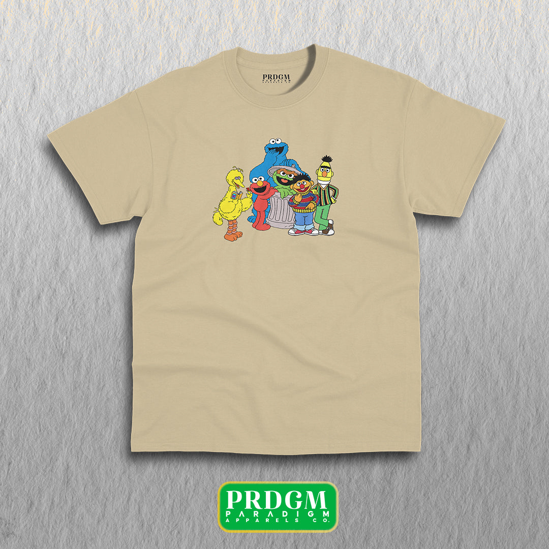 SESAME STREET GANG TEES | Aesthetic minimal t-shirt designs