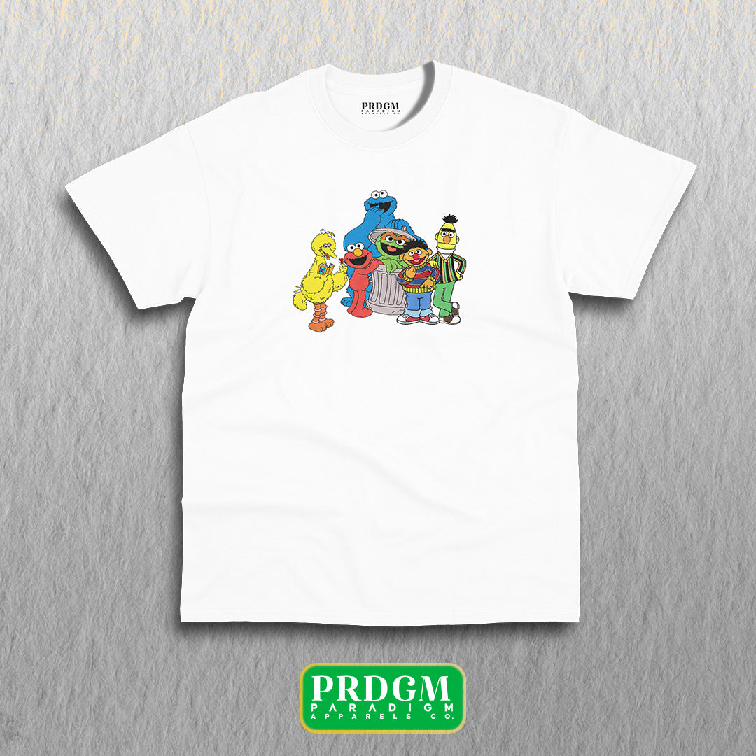 SESAME STREET GANG TEES | Aesthetic minimal t-shirt designs